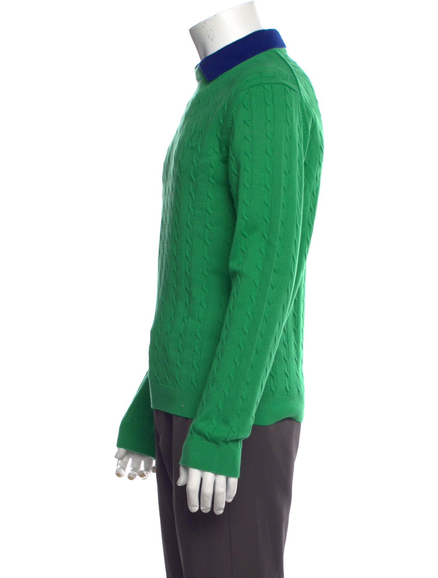 Raf Simons x Fred Perry Collar Long Sleeve Polo Sweater