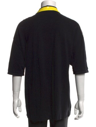 Raf Simons x Fred Perry Plaid Print Collar Polo Shirt