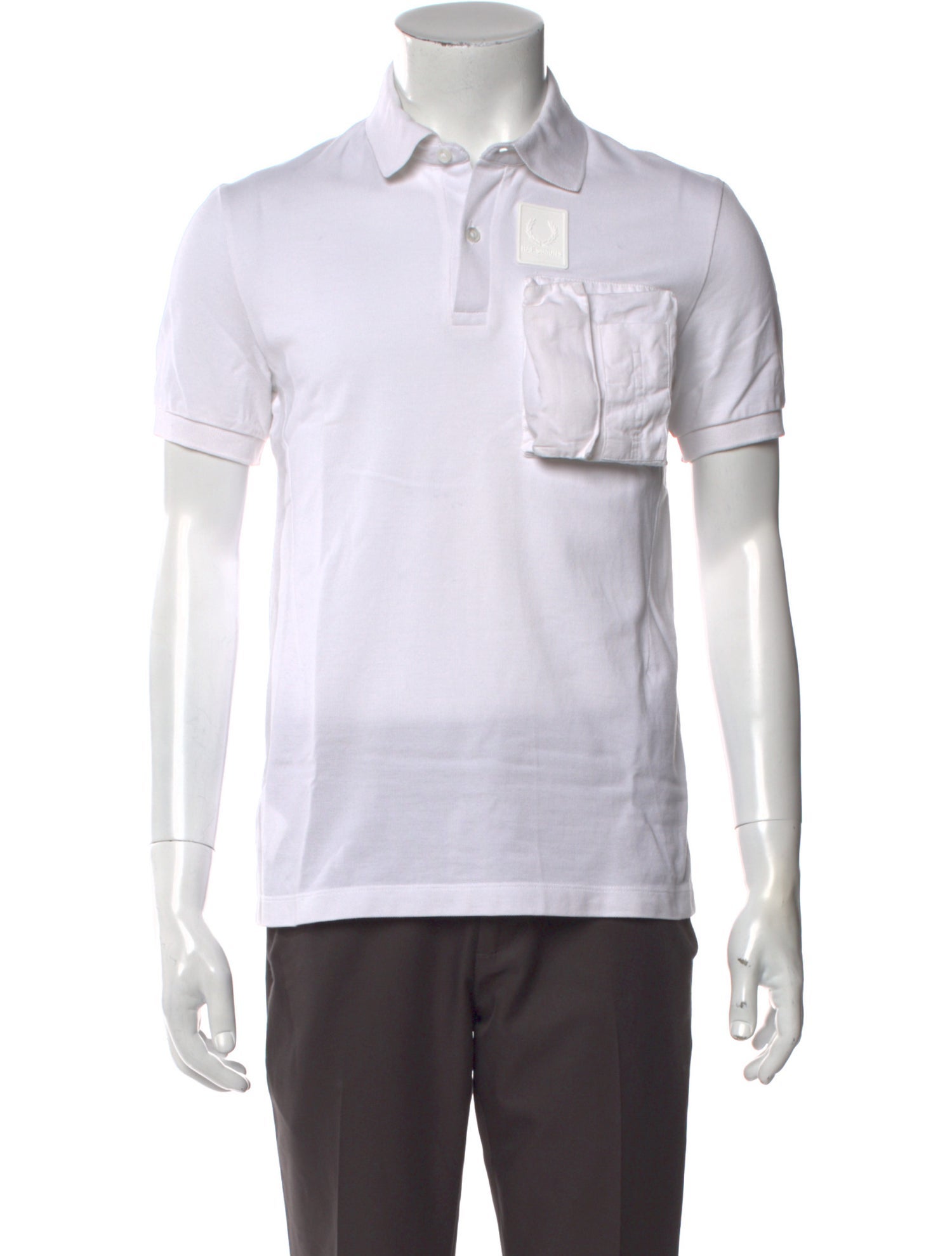 Raf Simons x Fred Perry V-Neck Short Sleeve Polo Shirt