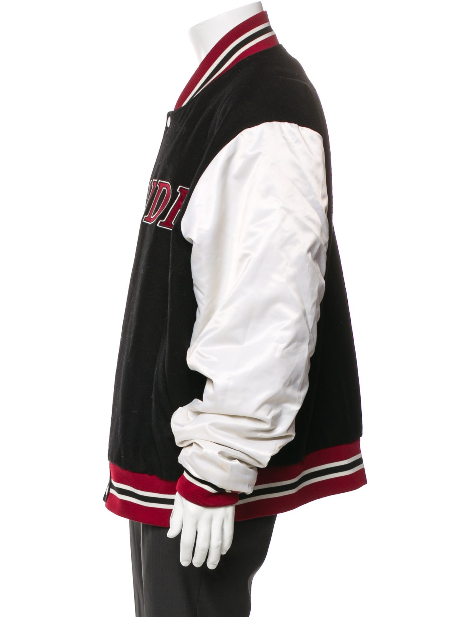 Rhude x Starter Graphic Print Varsity Jacket