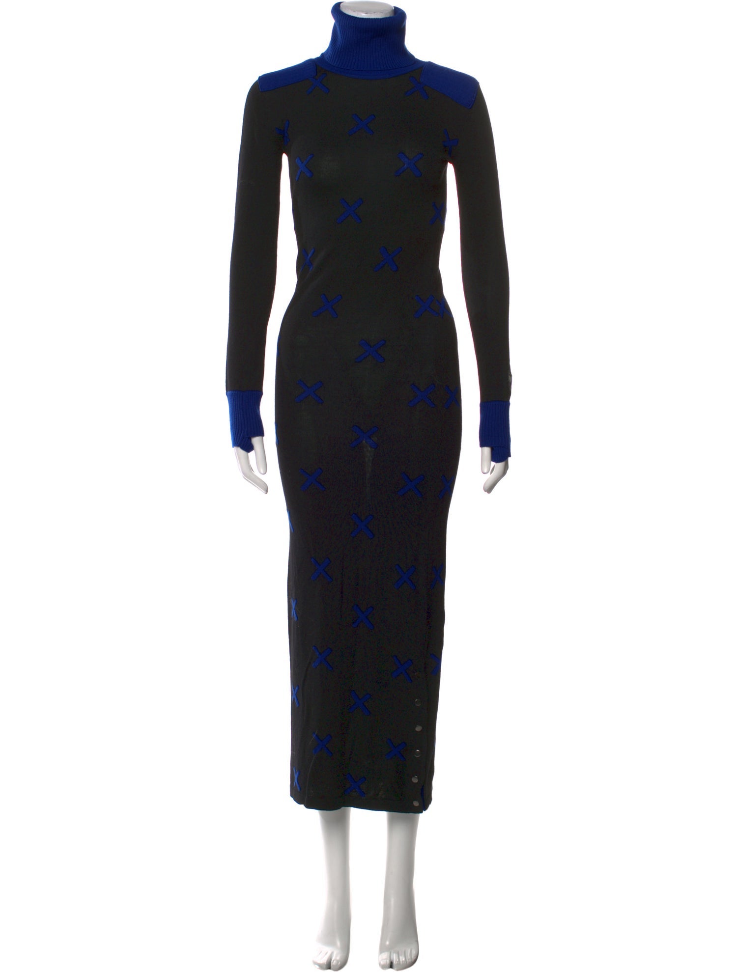 ROSSIGNOL Floral Print Long Dress