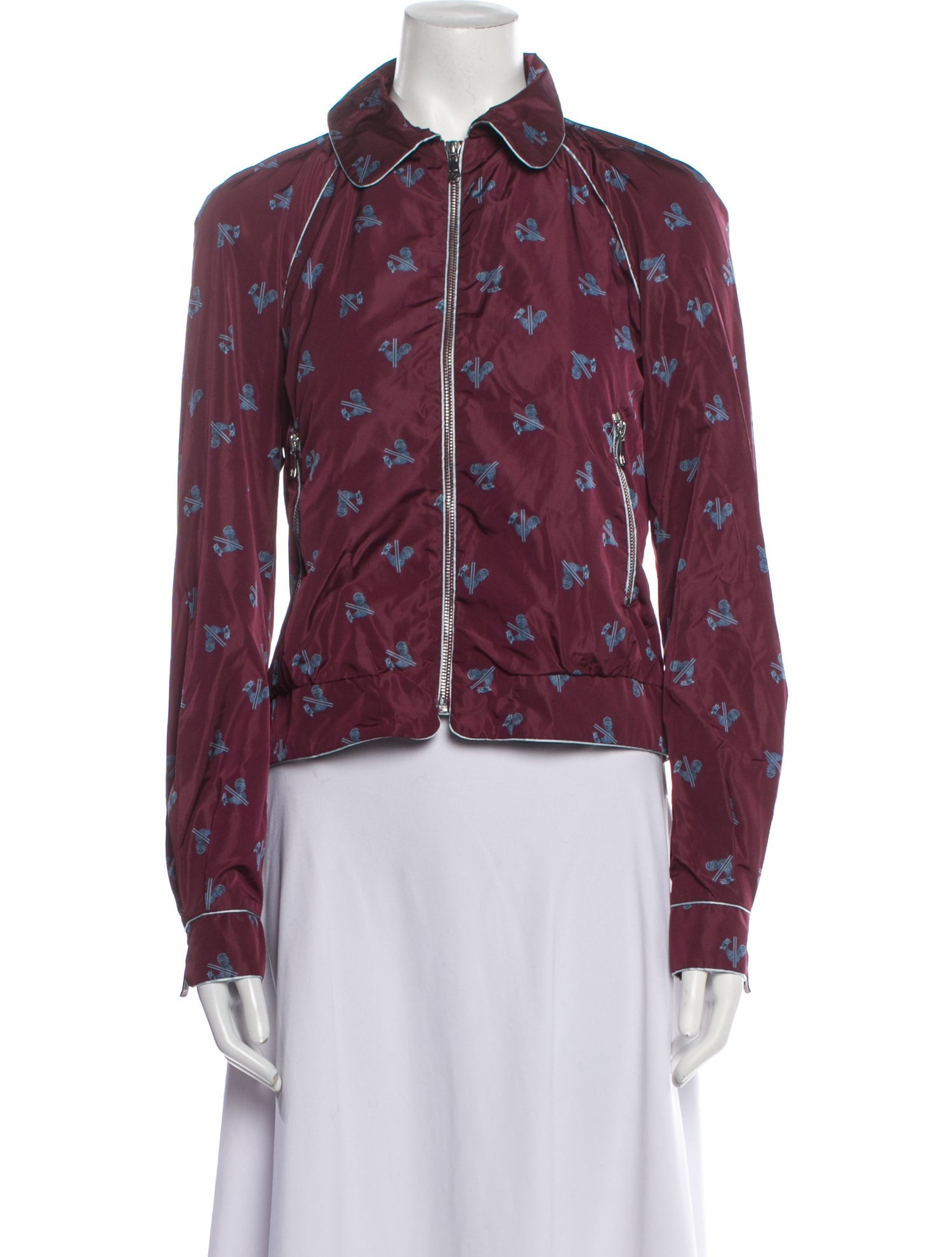 ROSSIGNOL Printed Evening Jacket w/ Tags