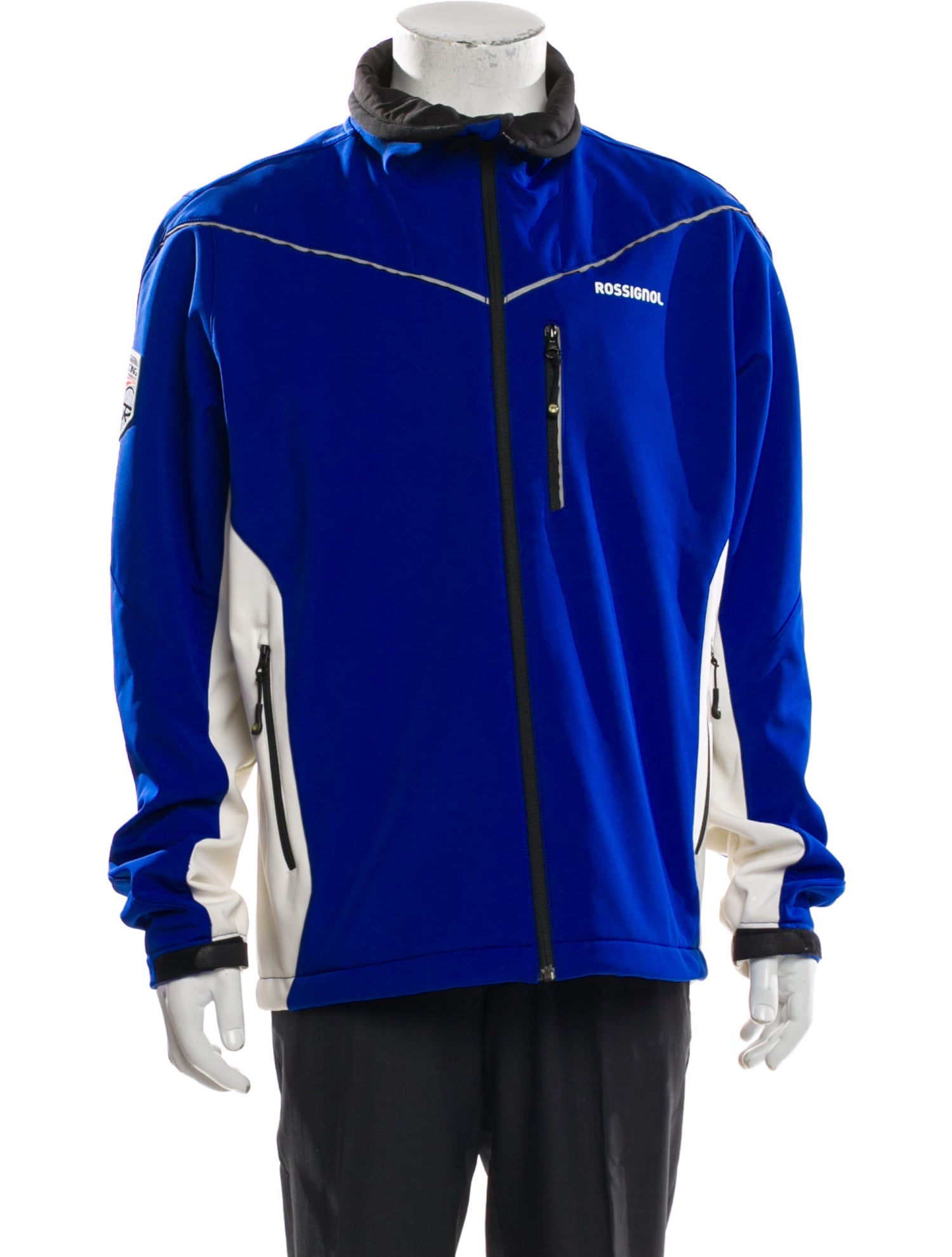 ROSSIGNOL Colorblock Pattern Windbreaker