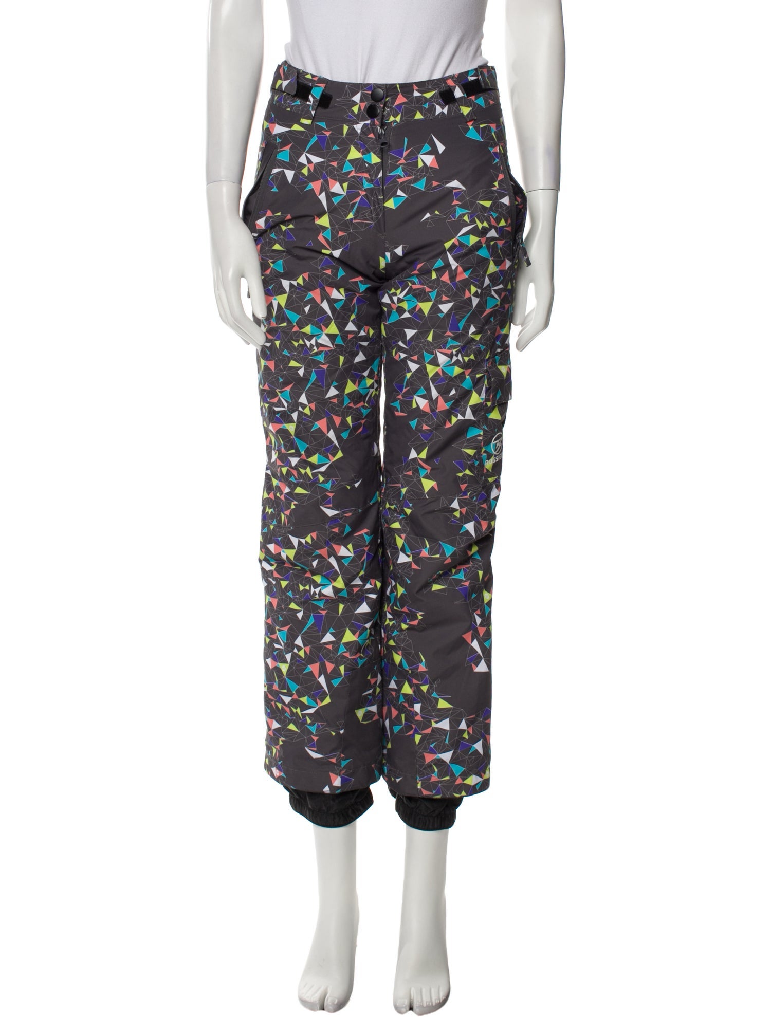 ROSSIGNOL Floral Print Wide Leg Pants