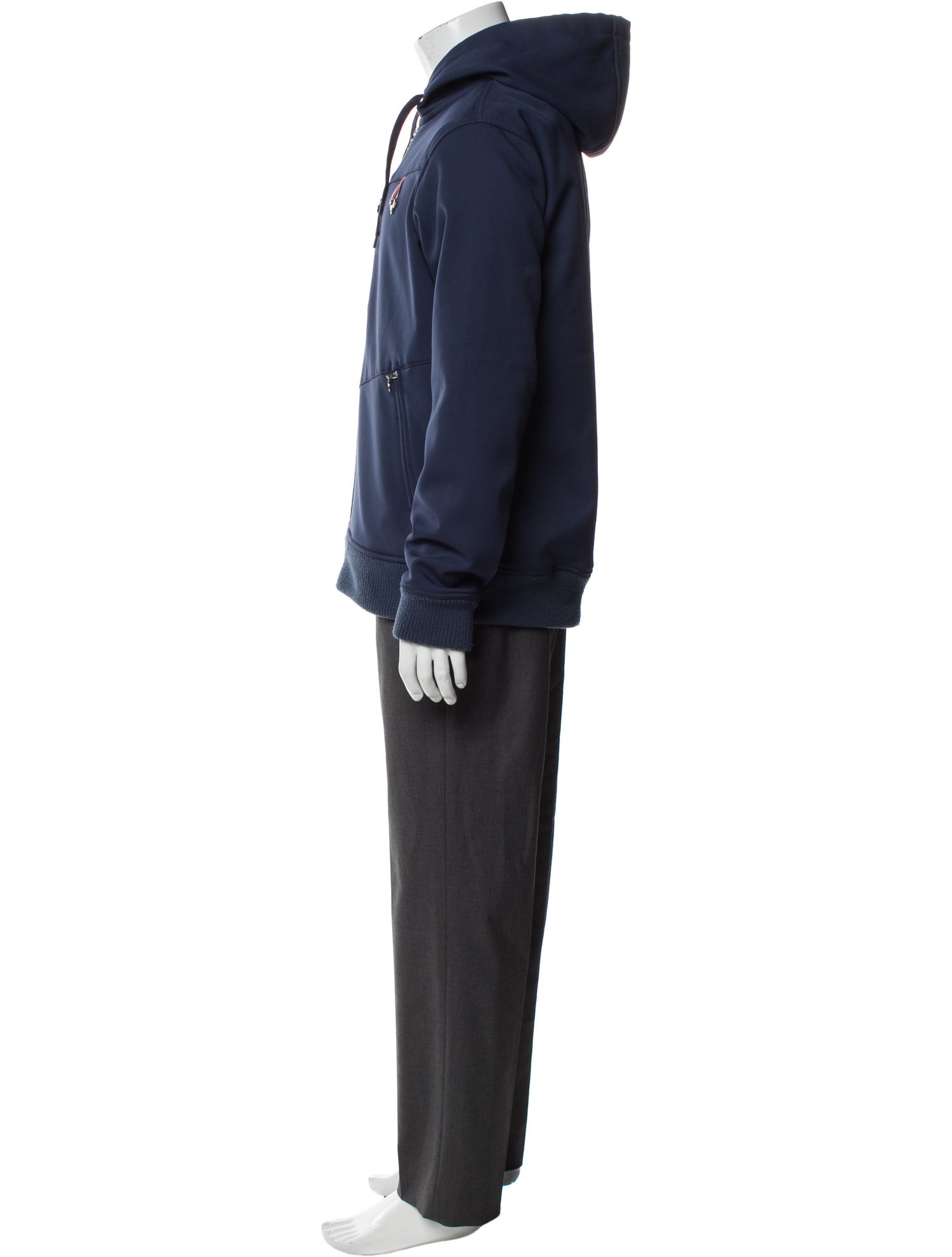 ROSSIGNOL V-Neck Long Sleeve Hoodie