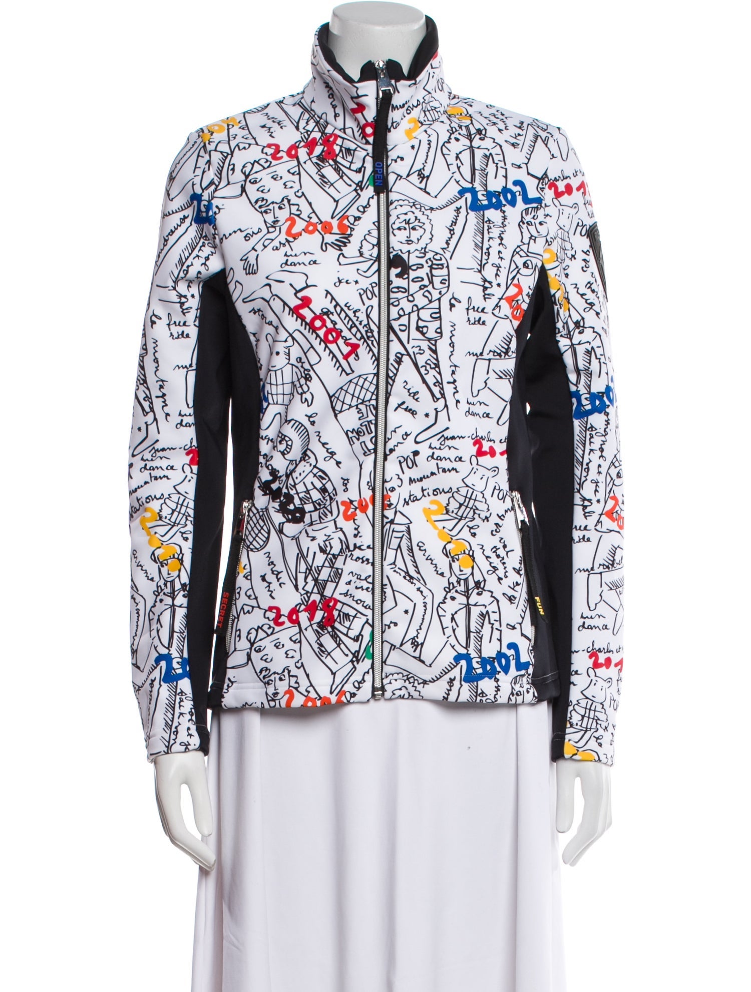 ROSSIGNOL Printed Evening Jacket