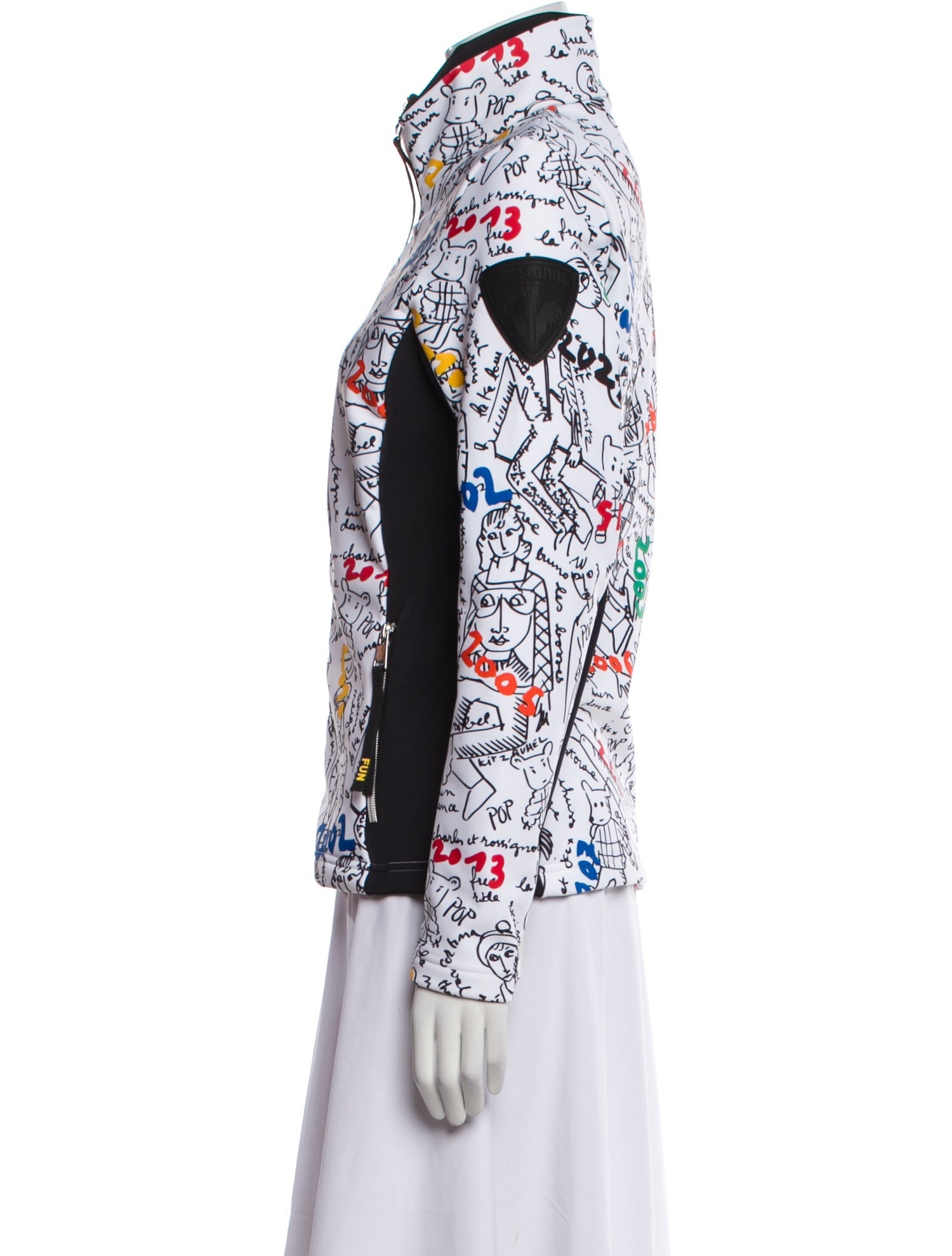 ROSSIGNOL Printed Evening Jacket