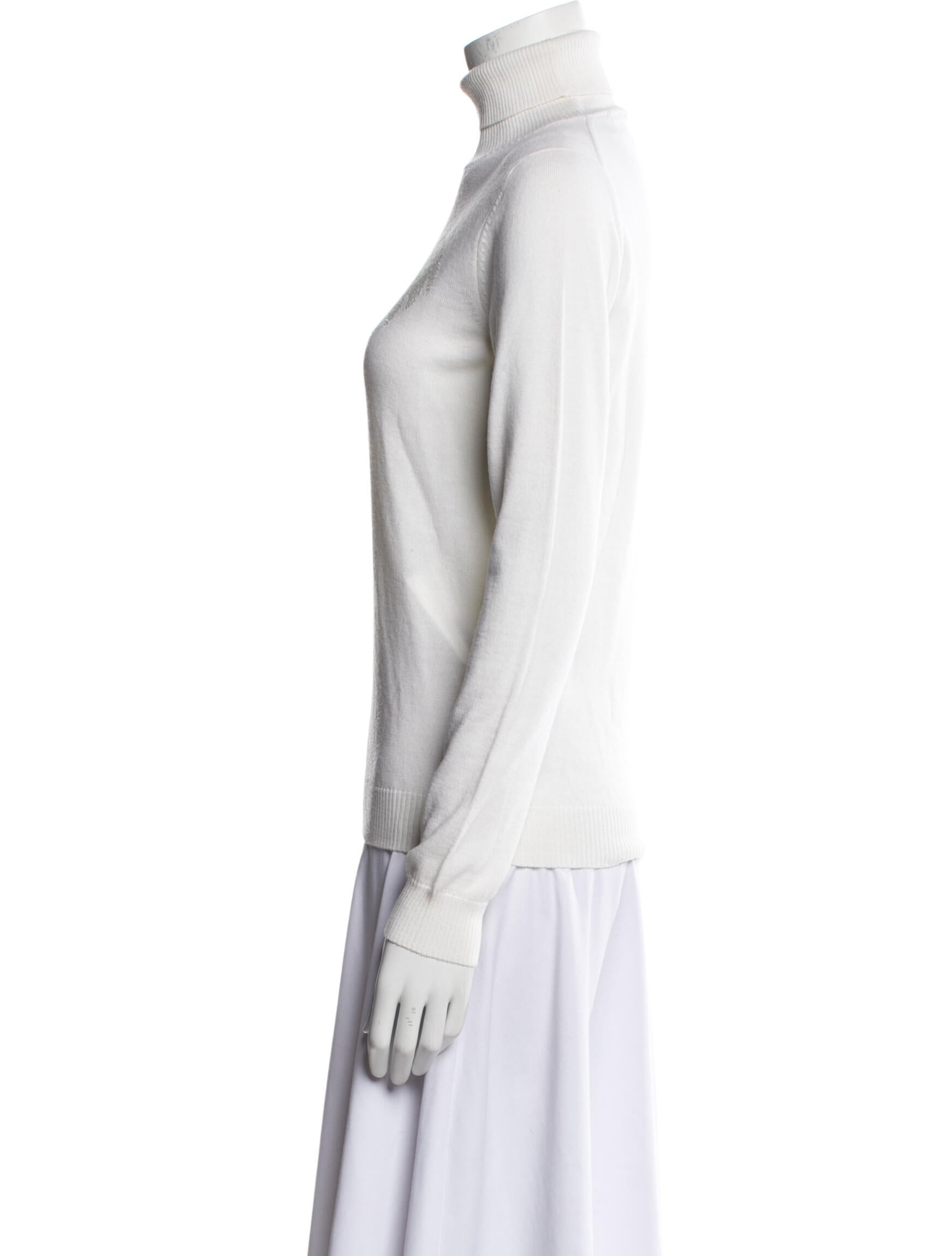 ROSSIGNOL Virgin Wool Graphic Print Sweater