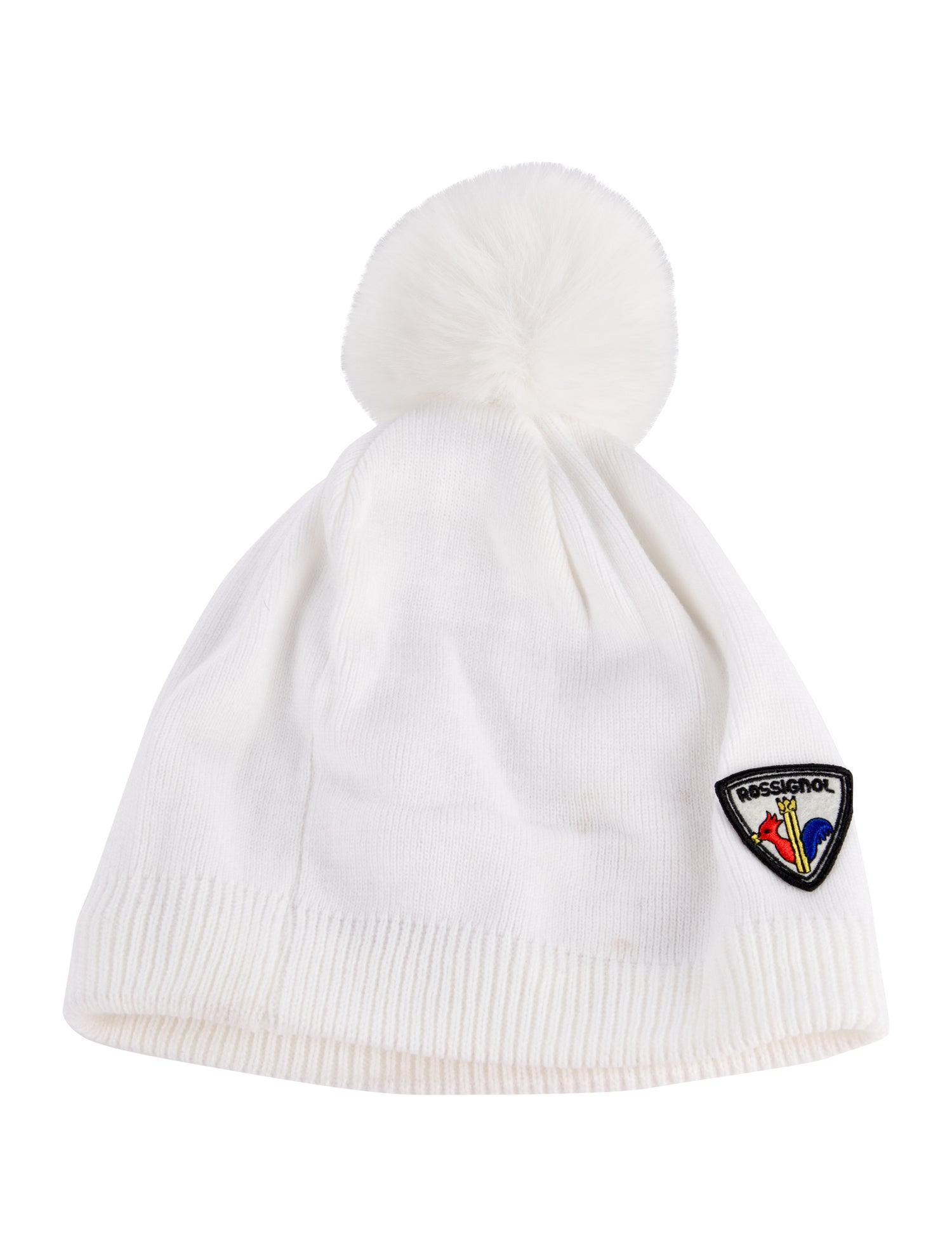 ROSSIGNOL Knit Faux Fur Beanie Hat