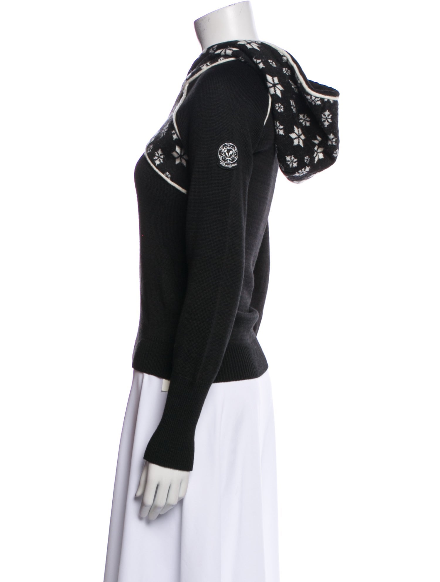 ROSSIGNOL Wool Graphic Print Jacket