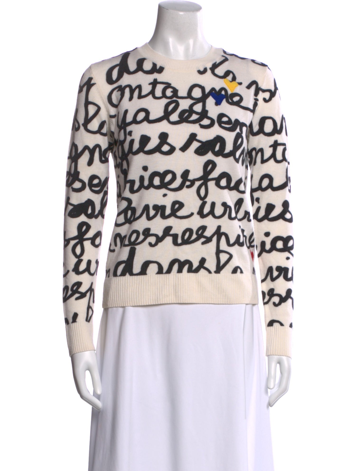 ROSSIGNOL Printed Crew Neck Sweater