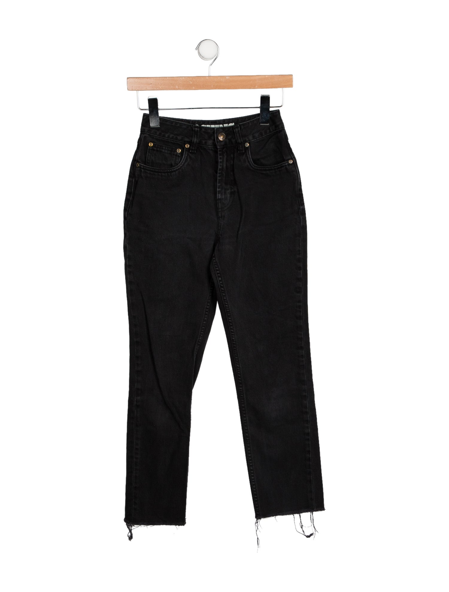 Rockins Mid-Rise Straight Leg Jeans