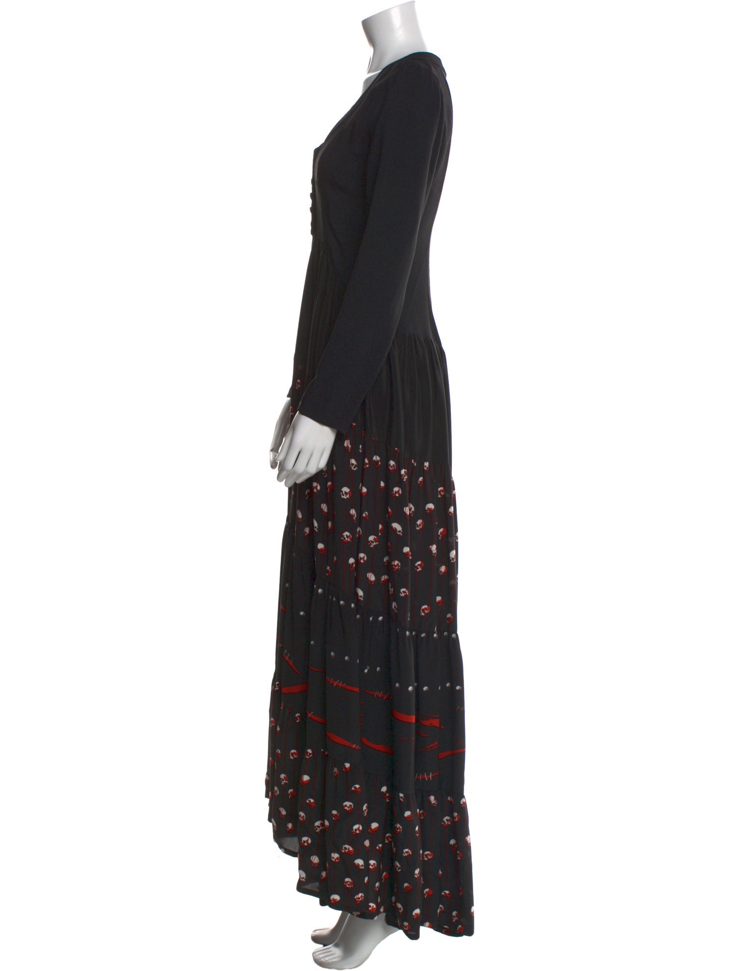 Rockins Printed Long Dress