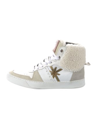 Ross & Snow Leather Printed Sneakers