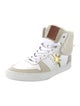 Ross & Snow Leather Printed Sneakers