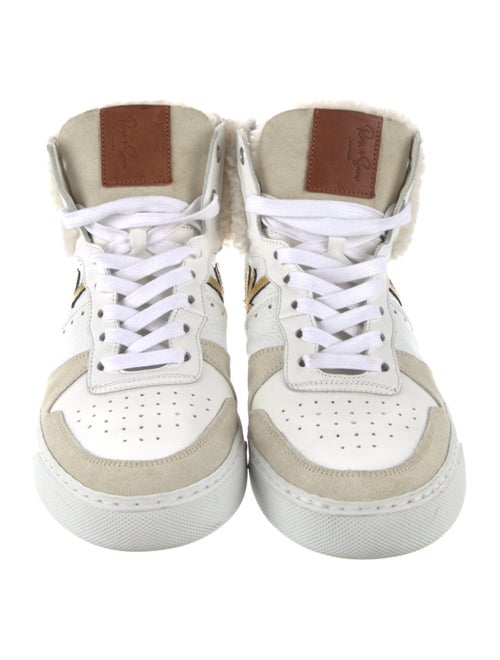 Ross & Snow Leather Printed Sneakers