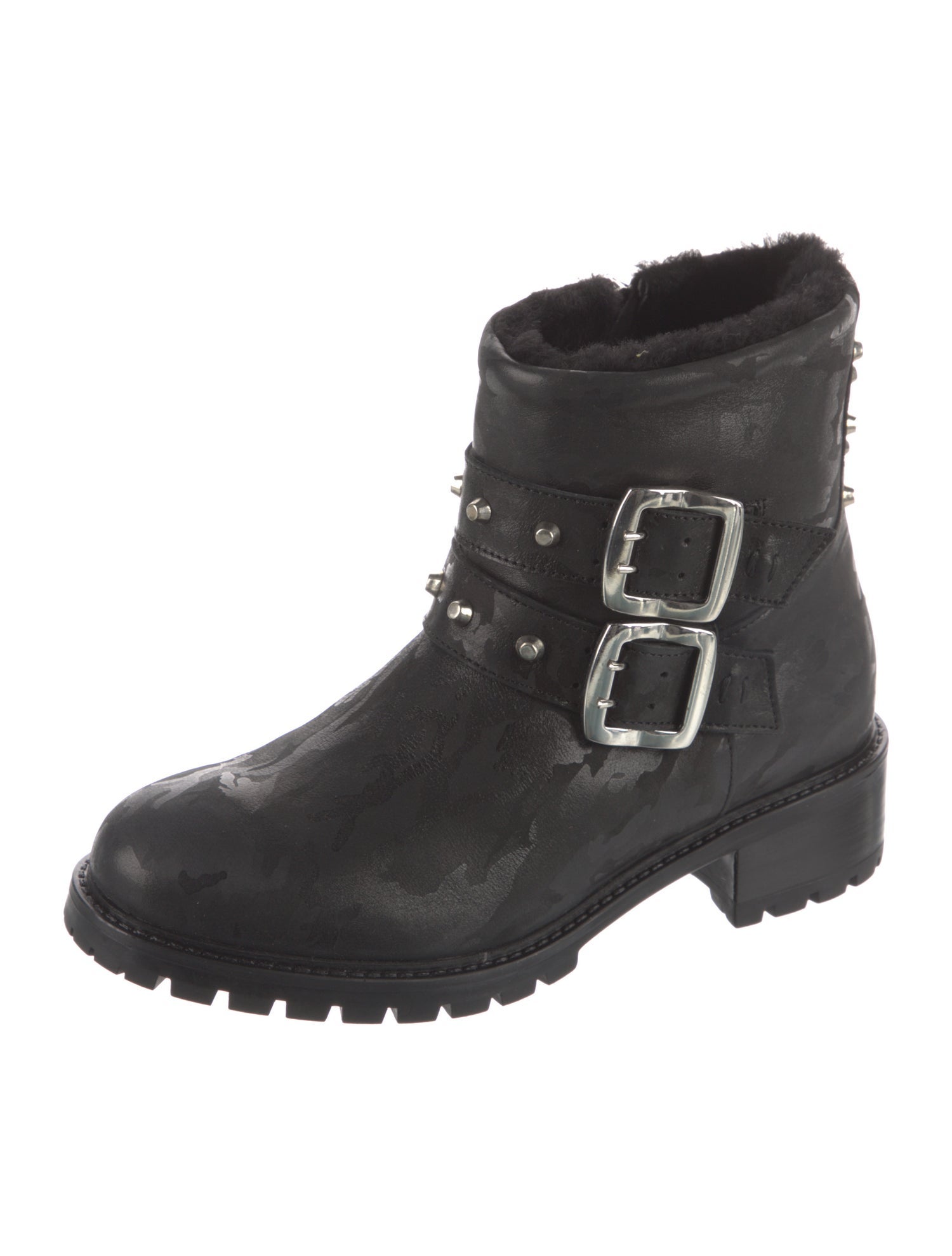 Ross & Snow Leather Moto Boots
