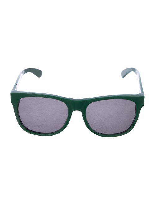 RetroSuperFuture Tinted Wayfarer Sunglasses Green