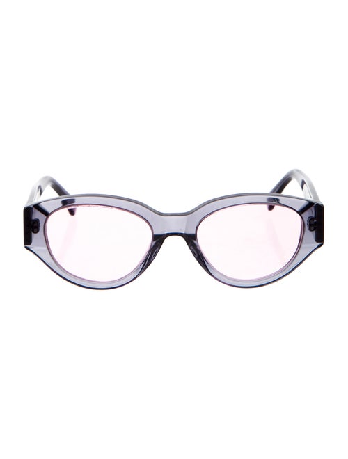 RetroSuperFuture Acetate Round Sunglasses Blue