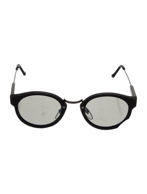 RetroSuperFuture Panama Round Sunglasses Black