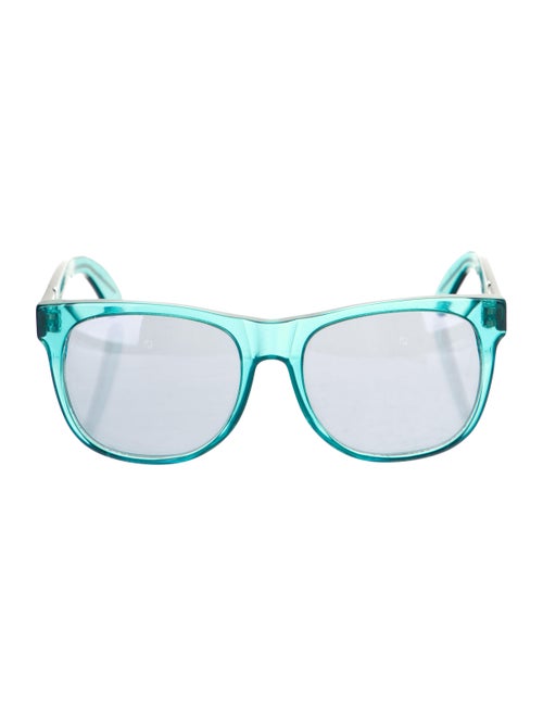 RetroSuperFuture Wayfarer Mirrored Sunglasses Blue