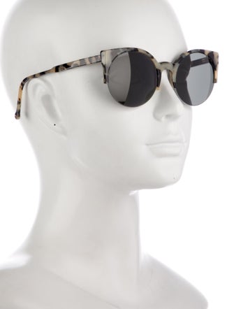 RetroSuperFuture Cat-Eye Tinted Sunglasses