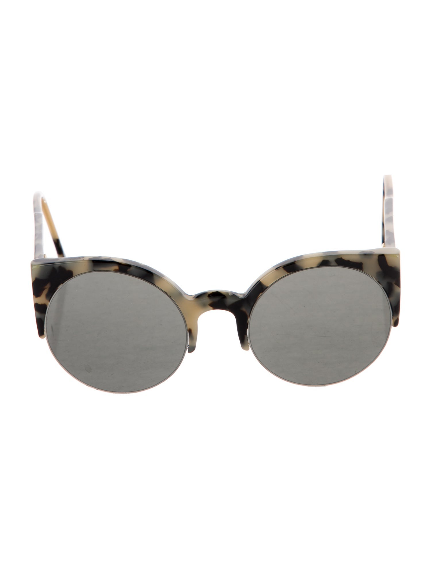 RetroSuperFuture Round Tinted Sunglasses