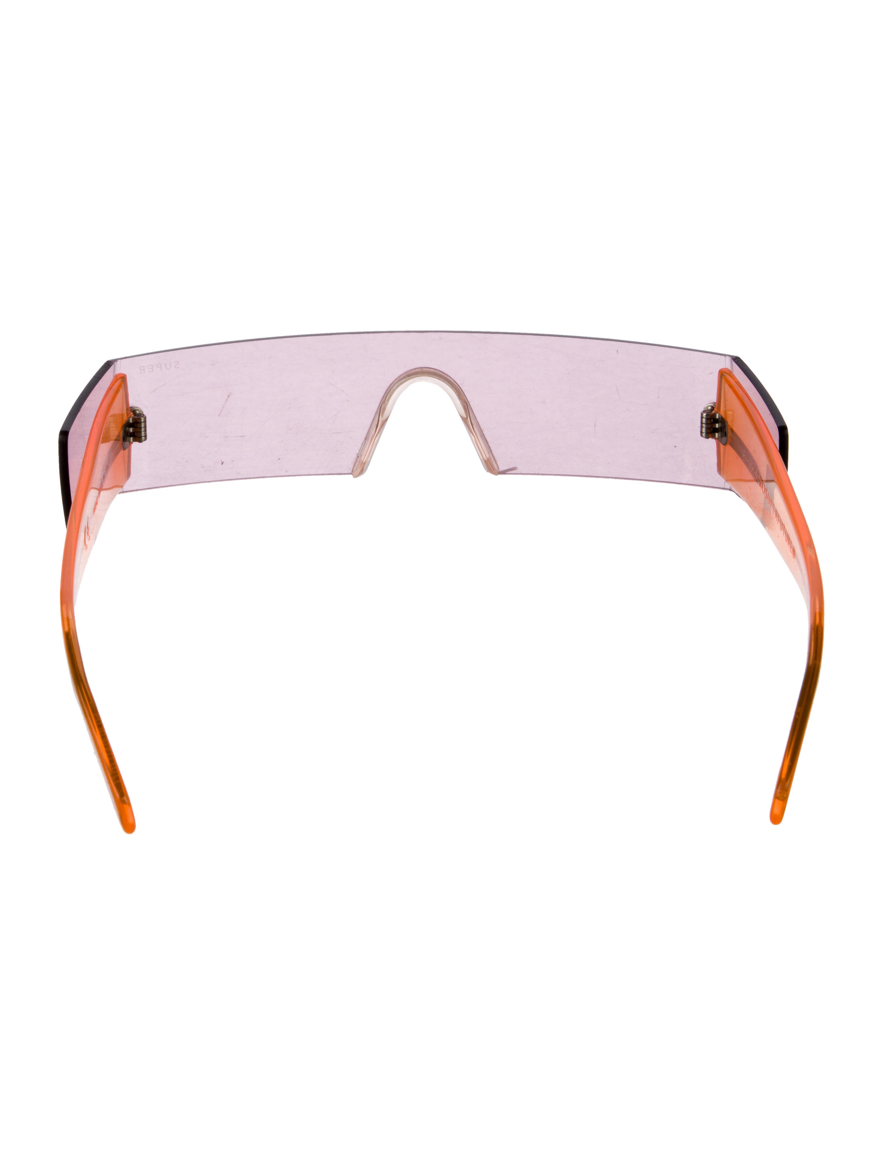 RetroSuperFuture Shield Tinted Sunglasses