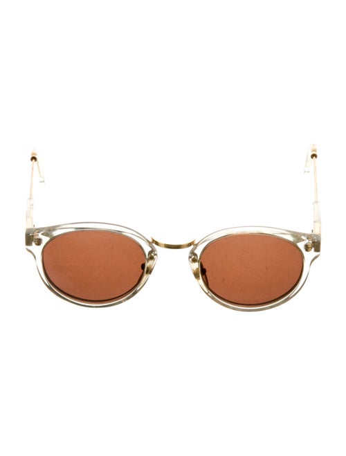 RetroSuperFuture Panama Crystal Round Sunglasses