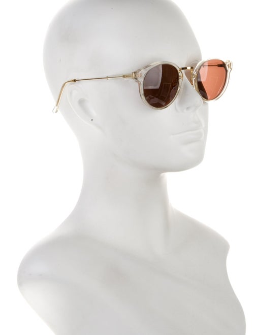 RetroSuperFuture Panama Crystal Round Sunglasses