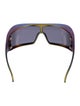 RetroSuperFuture Shield Tinted Sunglasses