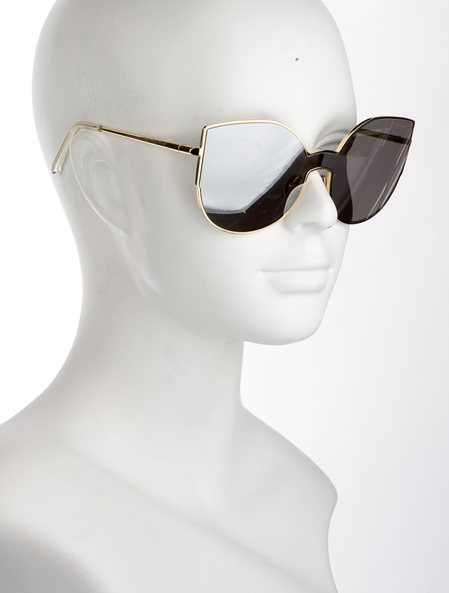 RetroSuperFuture Oversize Tinted Sunglasses