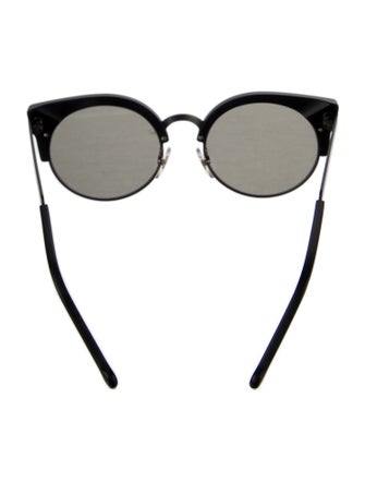 RetroSuperFuture Cat-Eye Mirrored Sunglasses