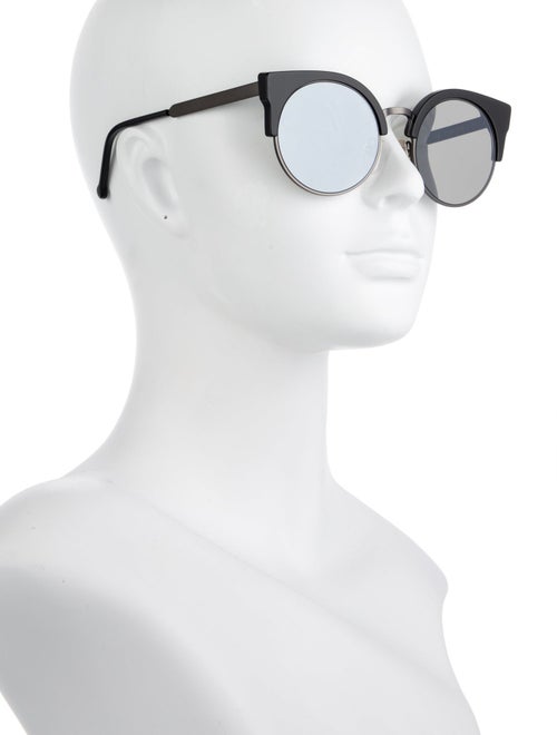 RetroSuperFuture Cat-Eye Mirrored Sunglasses