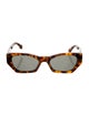 RetroSuperFuture Square Tinted Sunglasses