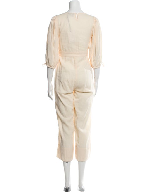 Rue Stiic Plunge Neckline Jumpsuit