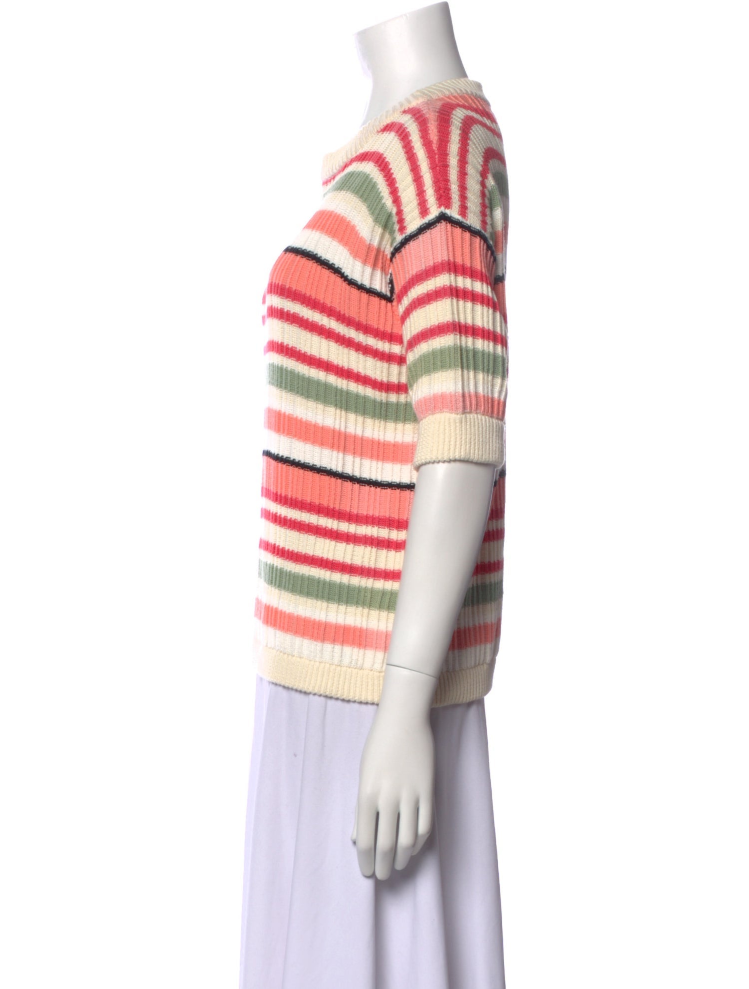 Rue Stiic Alligator Striped Sweater w/ Tags