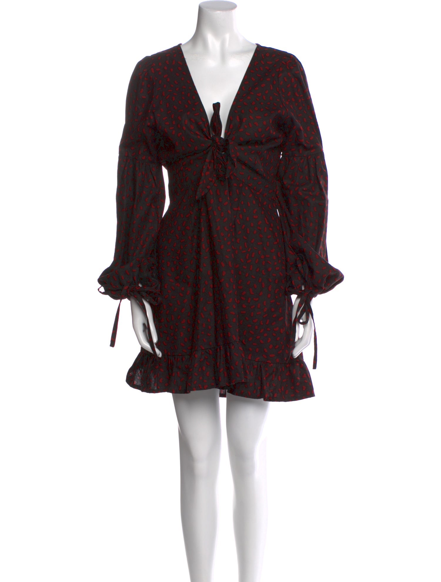 Rue Stiic Polka Dot Print Mini Dress