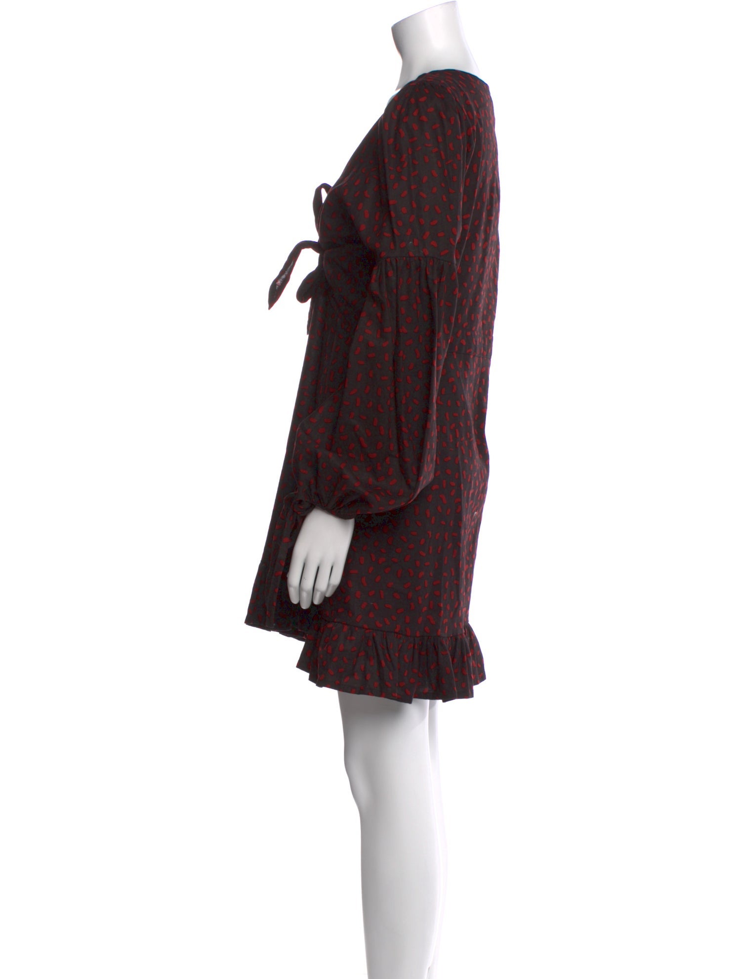 Rue Stiic Polka Dot Print Mini Dress