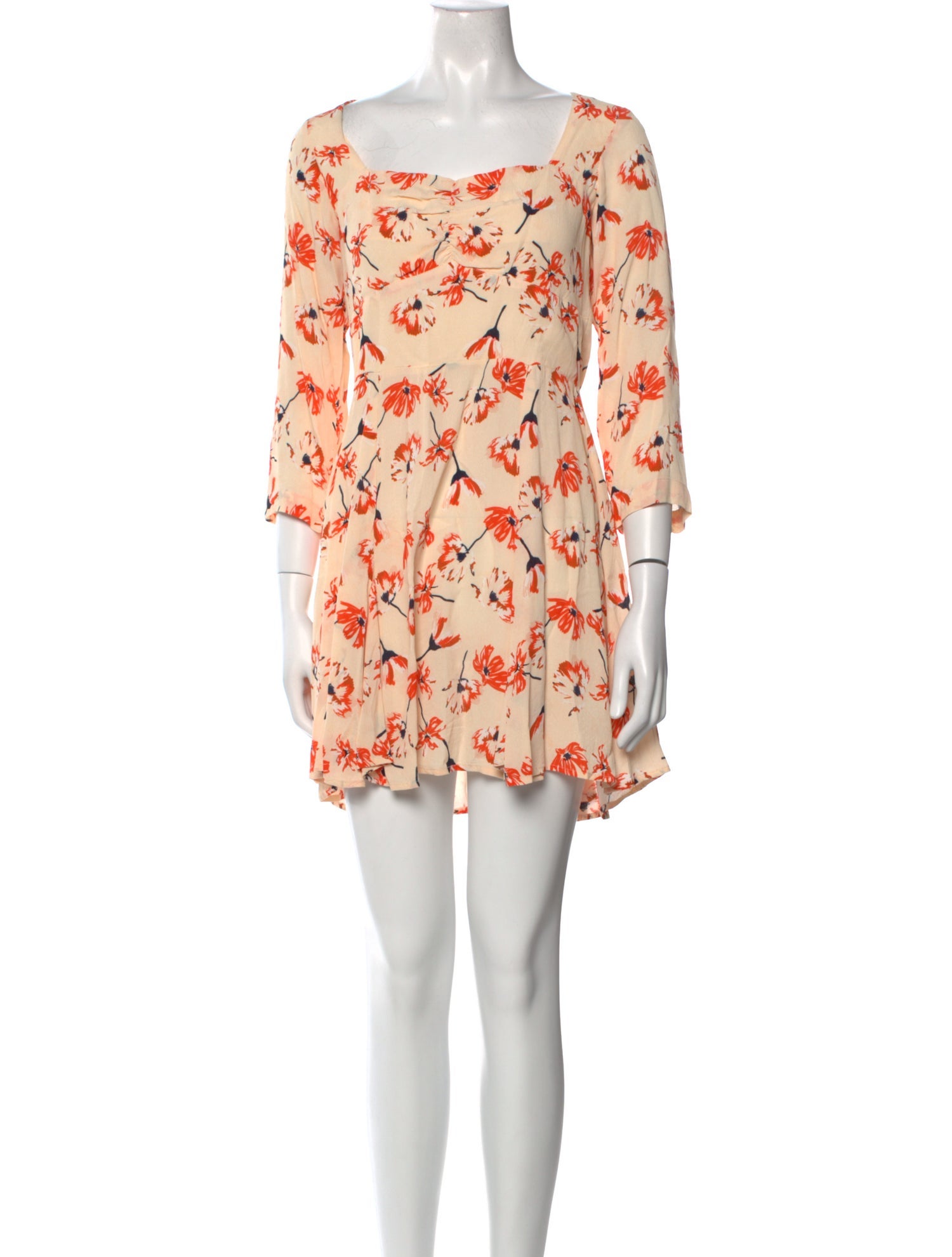 Rue Stiic Floral Print Mini Dress w/ Tags
