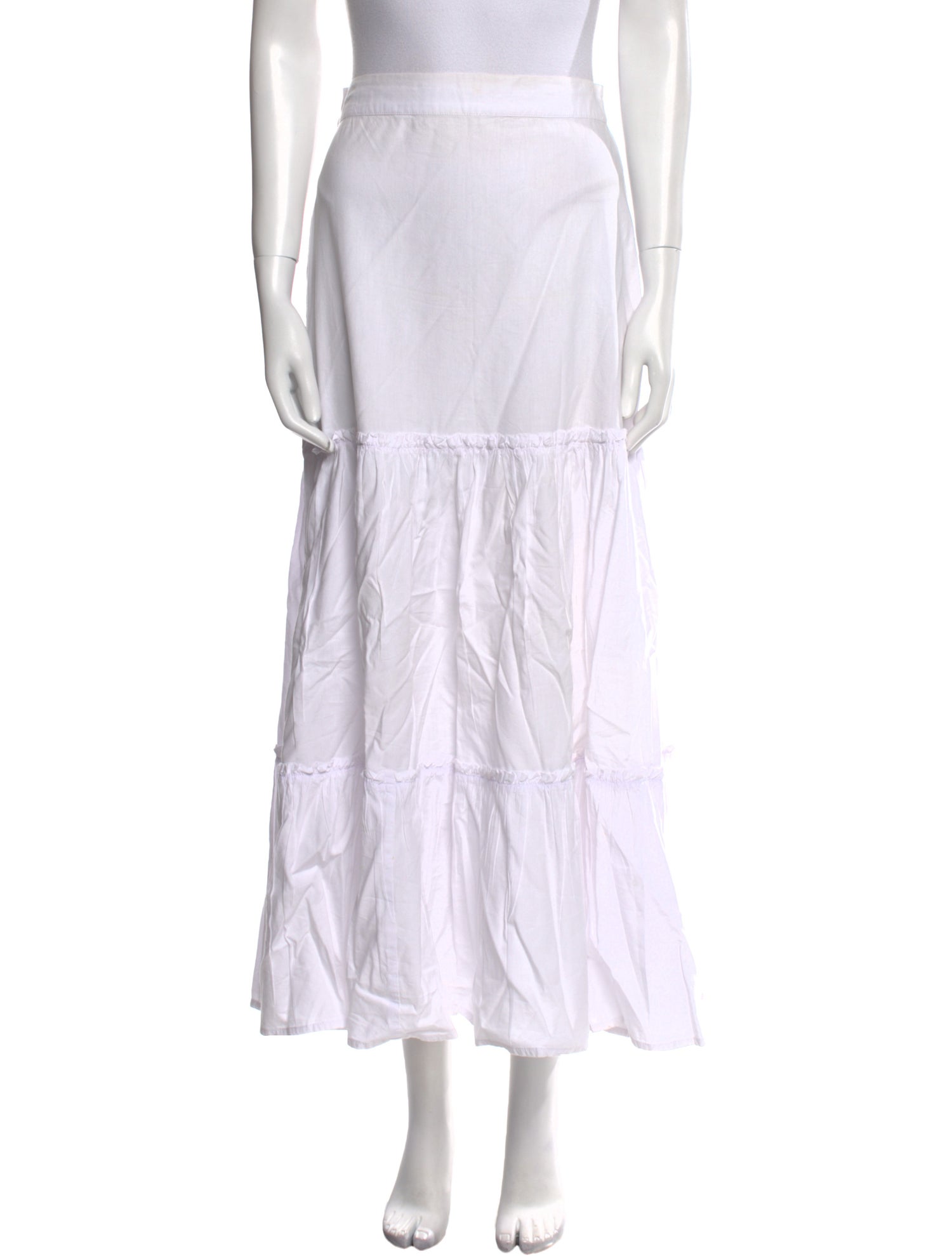 Rue Stiic Ruffle Embellishment Long Skirt