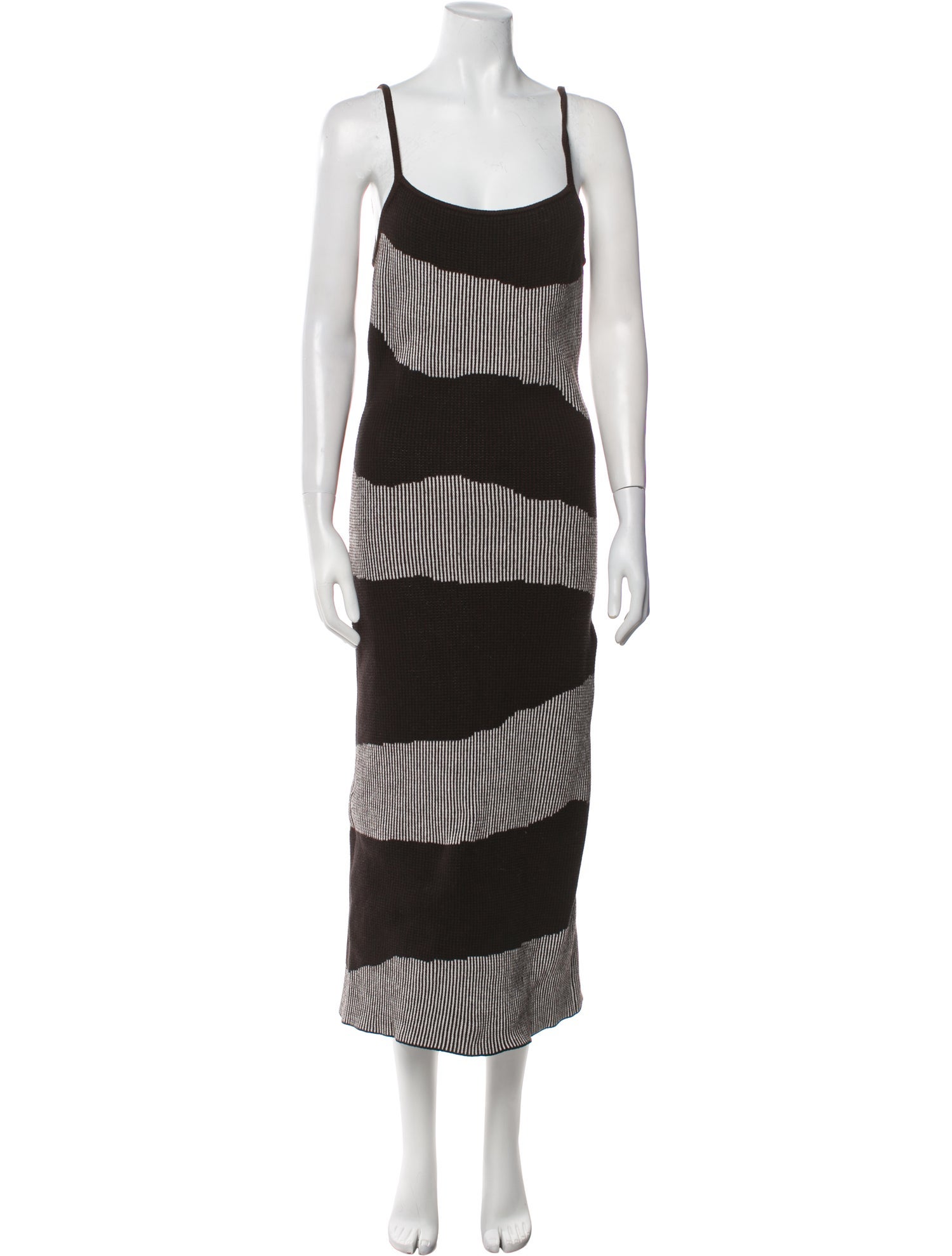 Rue Stiic Striped Long Dress