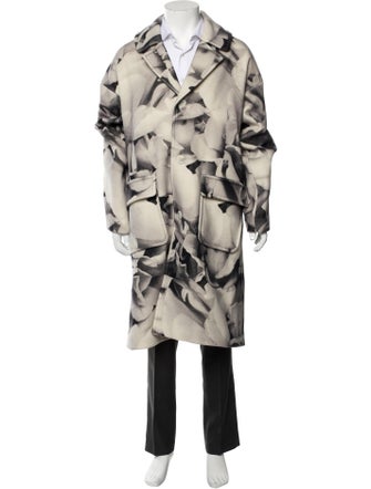 R. Swiader Wool Printed Parka