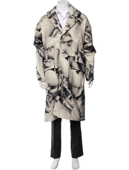R. Swiader Wool Printed Parka