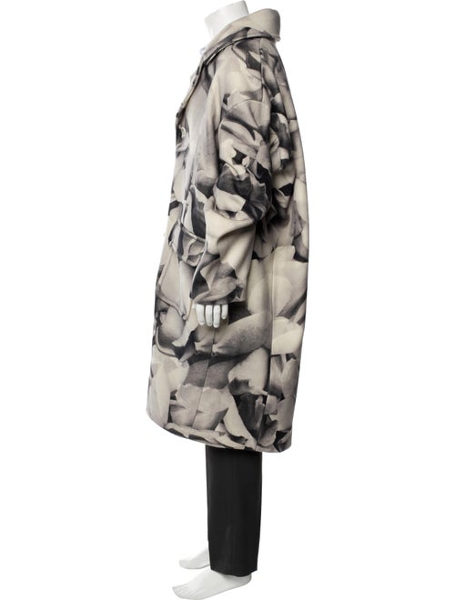 R. Swiader Wool Printed Parka