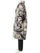 R. Swiader Wool Printed Parka