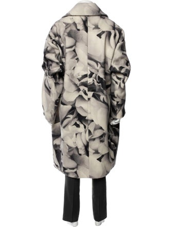 R. Swiader Wool Printed Parka