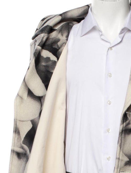 R. Swiader Wool Printed Parka