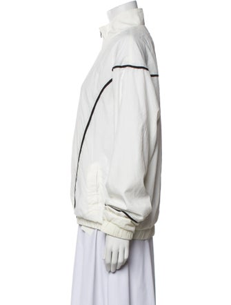 R. Swiader Nylon Bomber Jacket