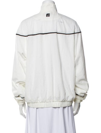 R. Swiader Nylon Bomber Jacket